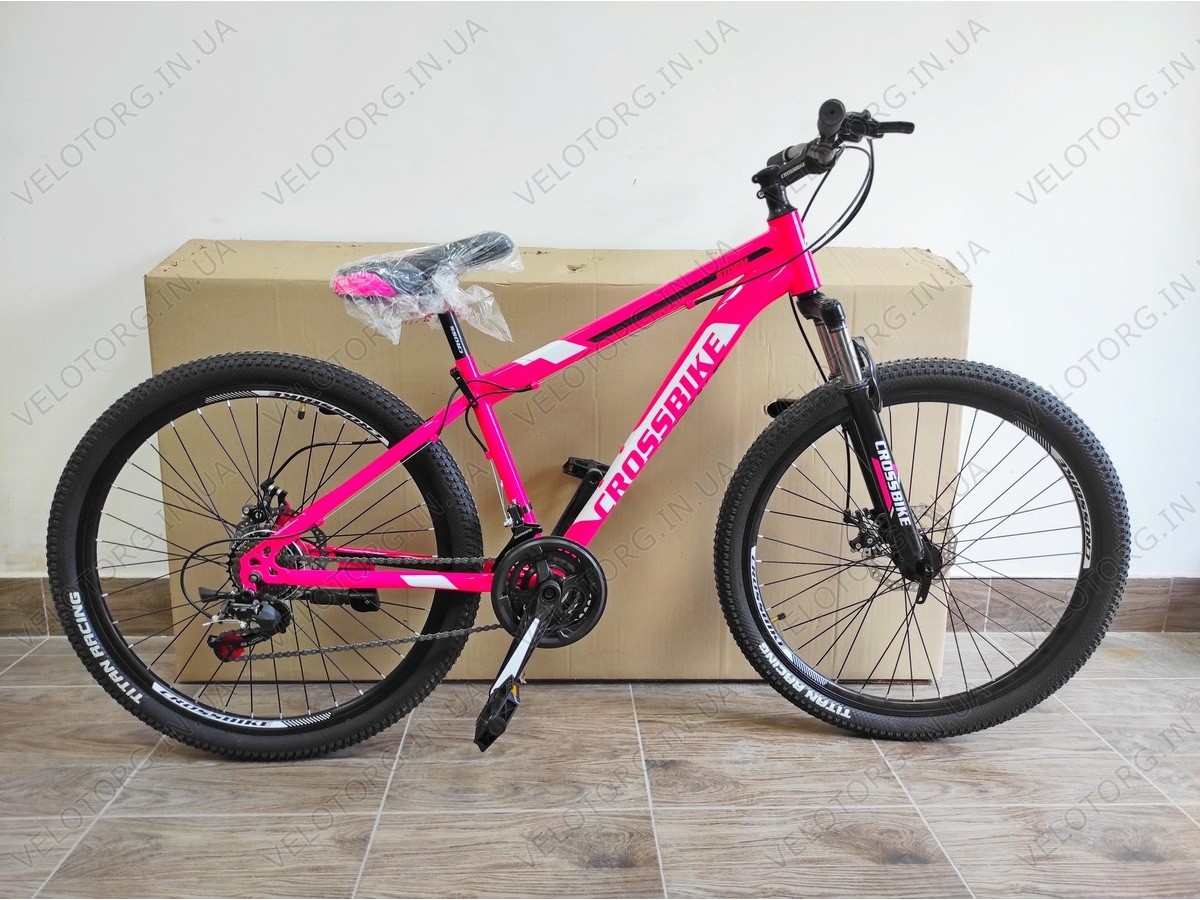 Купити Велосипед CrossBike Storm 26 Рама-15 pink рожевий за ціною
